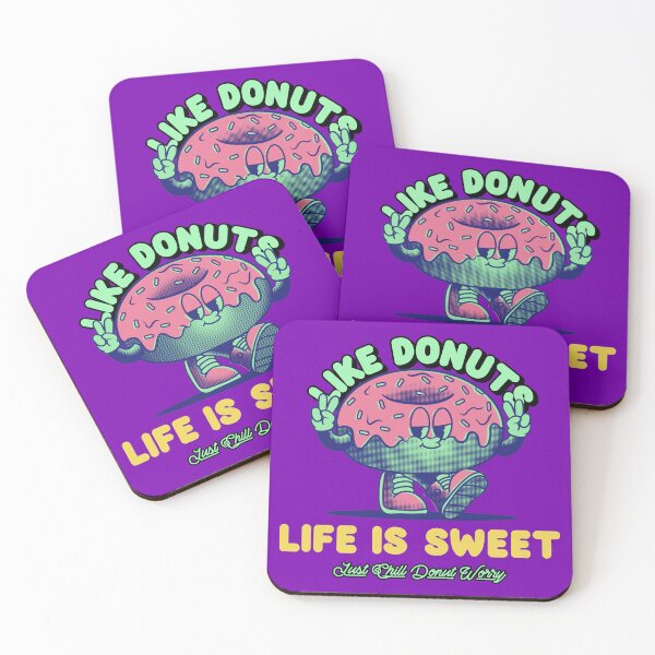 Item preview, Like DONUTS, LIFE IS SWEET. National Donut Day designed and sold by ButterflyDsgns6.