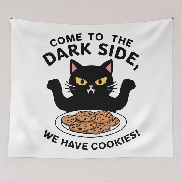 Item preview, Cat - come to the dark side, we have Cookies designed and sold by 123ks.
