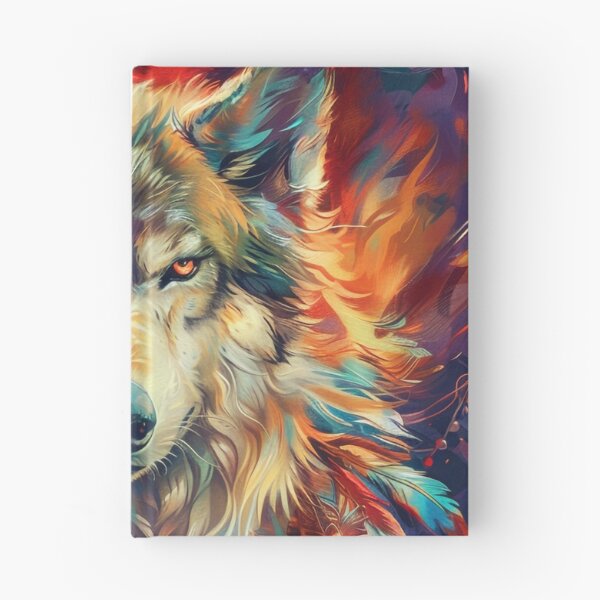 Item preview, Medicine Wolf designed and sold by Claudia Bartoli-McKinney.