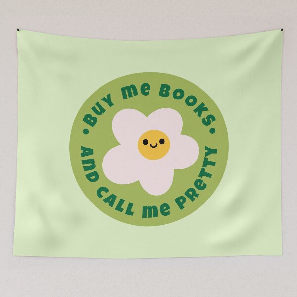 Item preview, Buy me books and call me pretty designed and sold by Neadoodles.