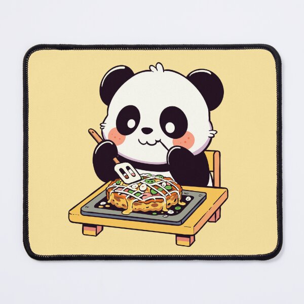 Item preview, Panda eating Okonomiyaki designed and sold by A-ndreas.