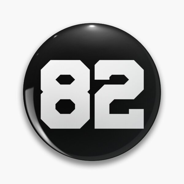 Item preview, 82, eighty-two, white, University designed and sold by Numbers-Art.