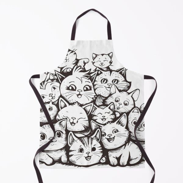 Item preview, Cute Doodle Cats designed and sold by NicolasGlowArt.