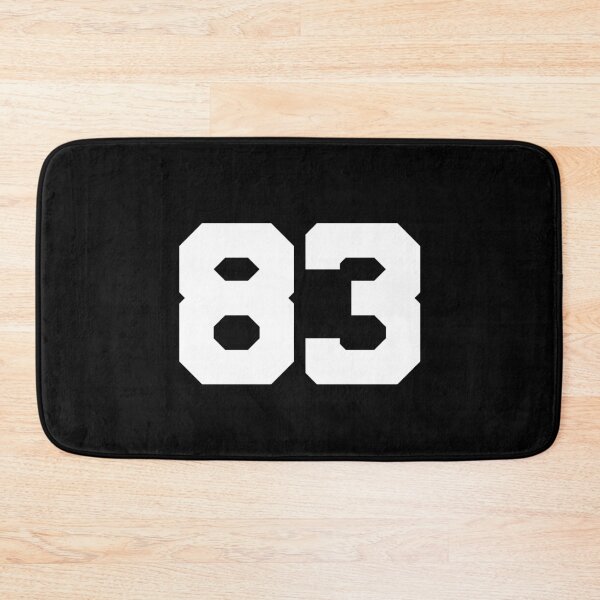 Item preview, 83, eighty-three, white, University designed and sold by Numbers-Art.