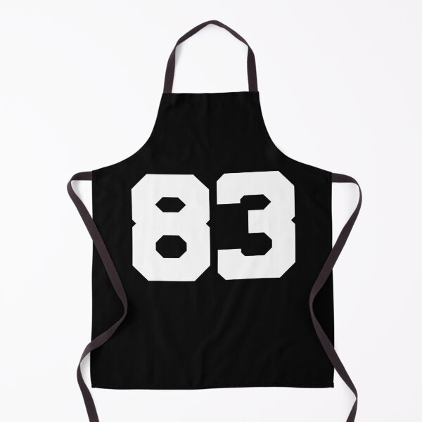 Item preview, 83, eighty-three, white, University designed and sold by Numbers-Art.
