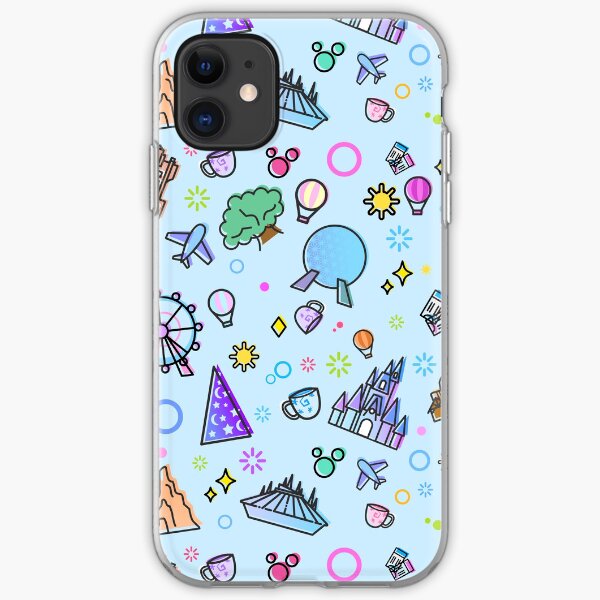 Meet me at my Happy Place Pattern iPhone Soft Case