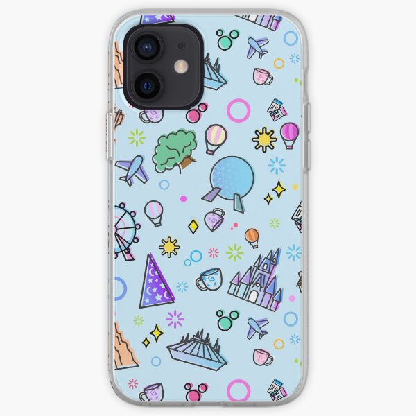 Meet me at my Happy Place Pattern iPhone Soft Case