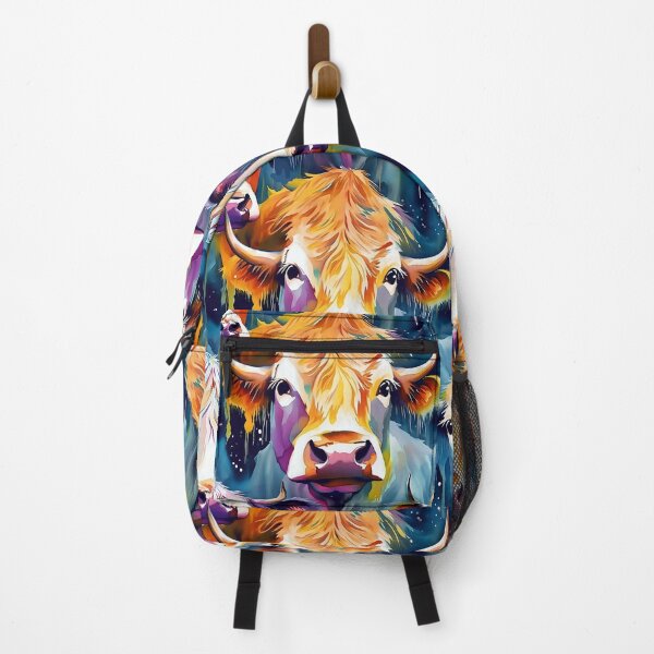Item preview, Charming Irish Cow Watercolor Painting designed and sold by artsake4.