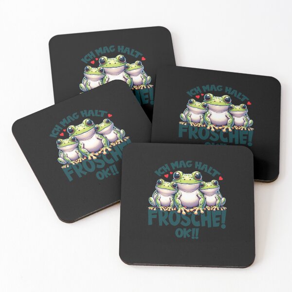 Item preview, Three Funny Comic Frogs designed and sold by sbachstroem.