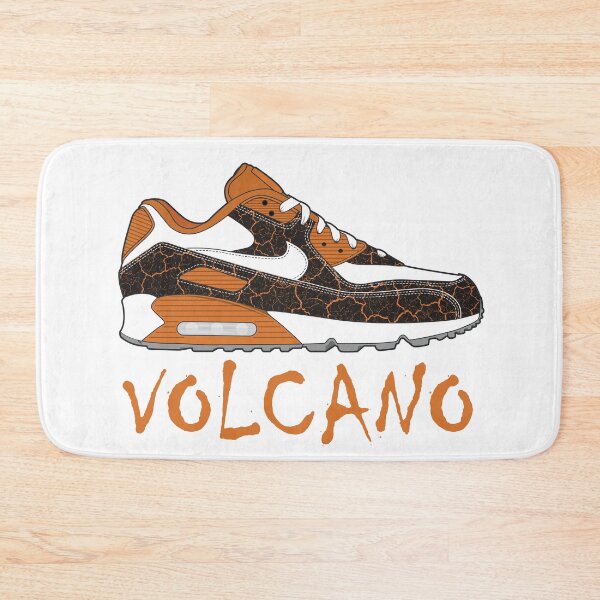 Item preview, Air Max 90 - White, Black and Orange - VOLCANO LAVA designed and sold by StickersHighway.