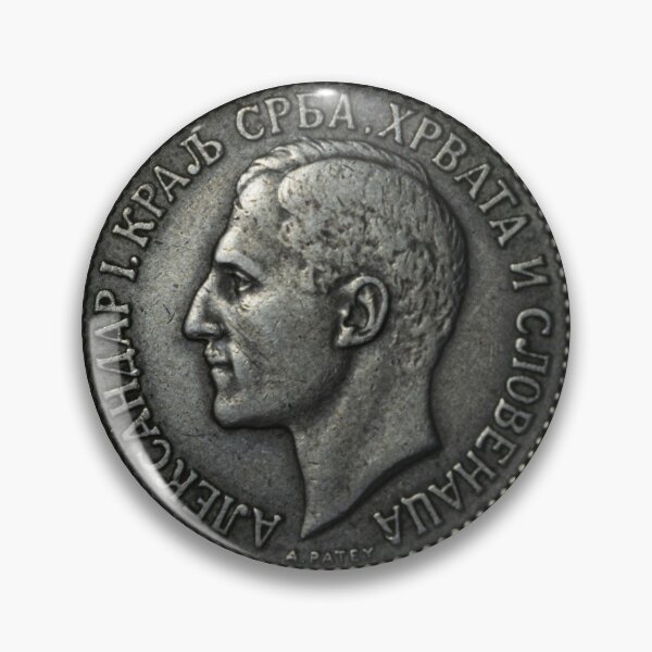 Item preview, Yugoslavian dinar - Alexander, king of Yugoslavia designed and sold by SvarunPogani.