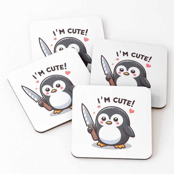 Item preview, Penguin I'm Cute! designed and sold by Anupios.
