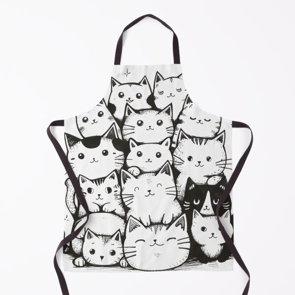 Item preview, Cute Doodle Cats designed and sold by NicolasGlowArt.