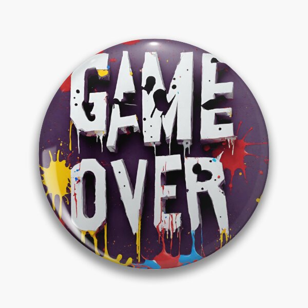 Item preview, game over video game lover designed and sold by Yeyishop.