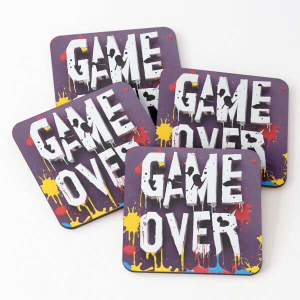 Item preview, game over video game lover designed and sold by Yeyishop.