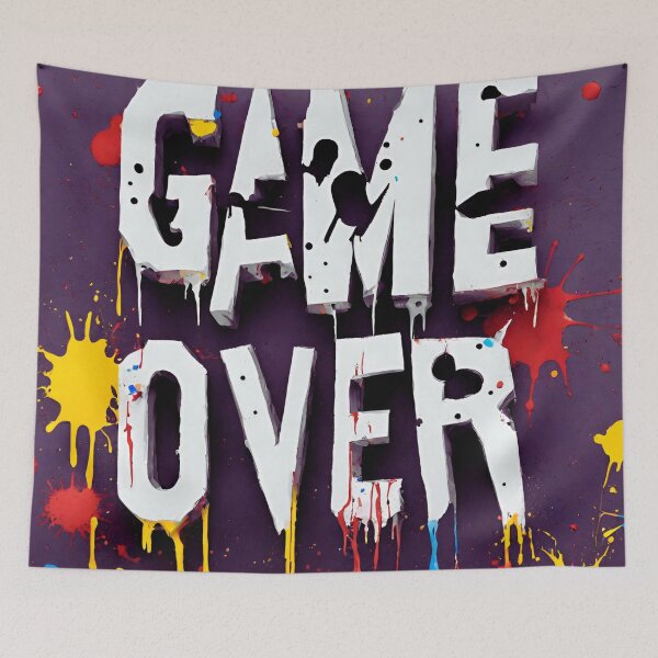 Item preview, game over video game lover designed and sold by Yeyishop.