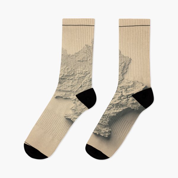 Item preview, Belgium Shaded Relief Map digitally-rendered designed and sold by ThinkAboutMaps.