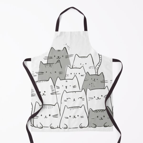 Item preview, Doodle Cute Cats designed and sold by NicolasGlowArt.