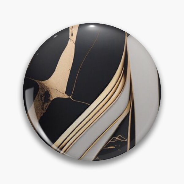 Item preview, Marble Marvels: Exploring the Beauty of Stone Black White and Gold designed and sold by CulinaryCenter.