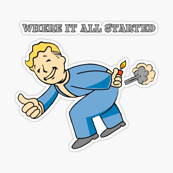 セール vault boy ステッカー