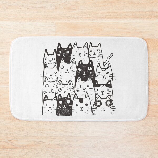 Item preview, Doodle Pack Of Cats designed and sold by NicolasGlowArt.