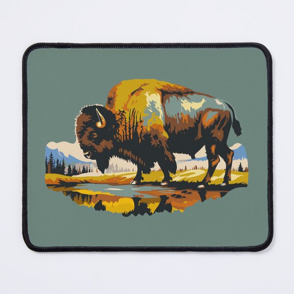 Item preview, Yellowstone Bison National Park Wyoming  designed and sold by Wild-Co.