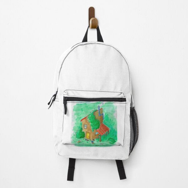 Item preview, Cozy Watercolor Rural House designed and sold by DoodlesandColor.