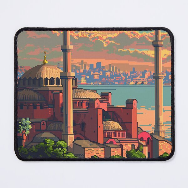 Item preview, Haghia Sophia Istanbul Pixel Art  designed and sold by SaintCurio.
