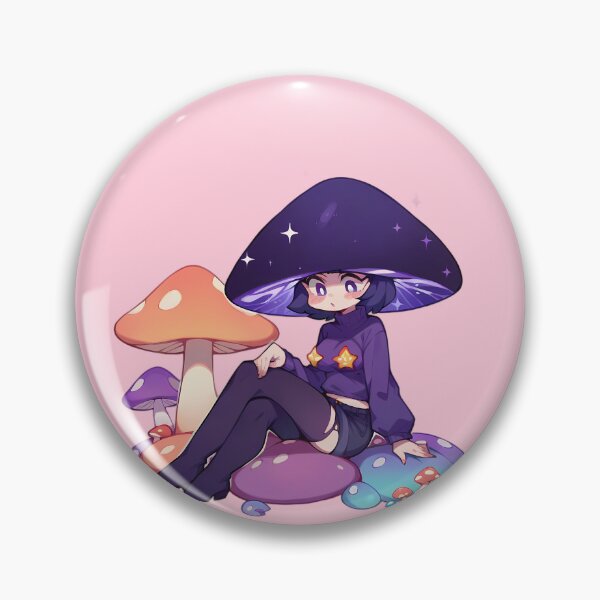 Item preview, Cute mushroom girl designed and sold by DegenMerch.