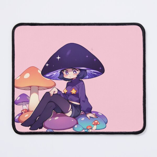 Item preview, Cute mushroom girl designed and sold by DegenMerch.