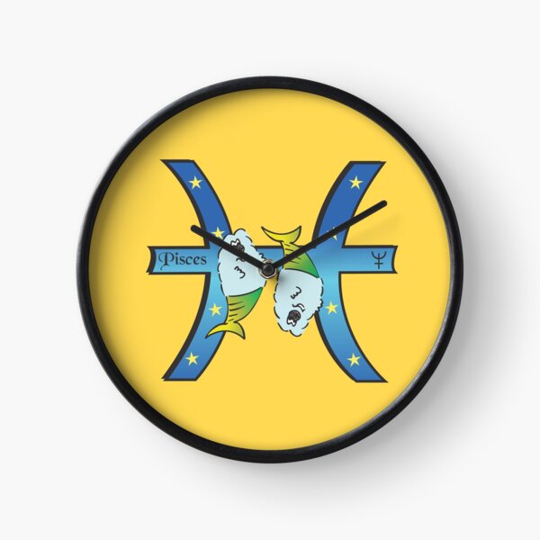 Pisces Clock