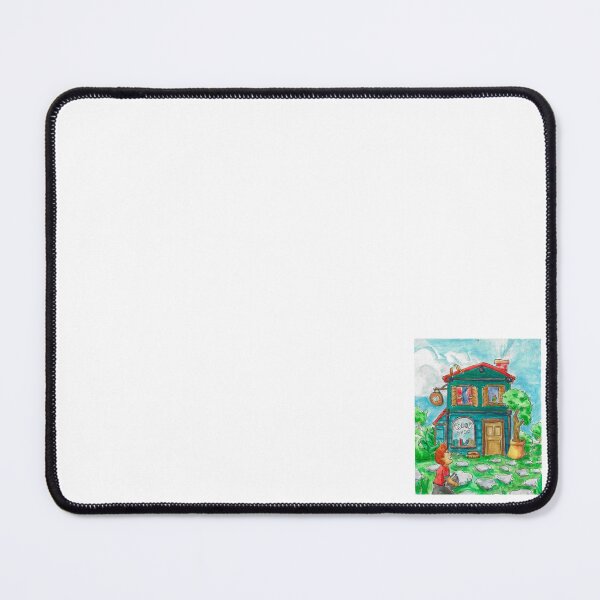 Item preview, Cozy Watercolor Book Shop designed and sold by DoodlesandColor.