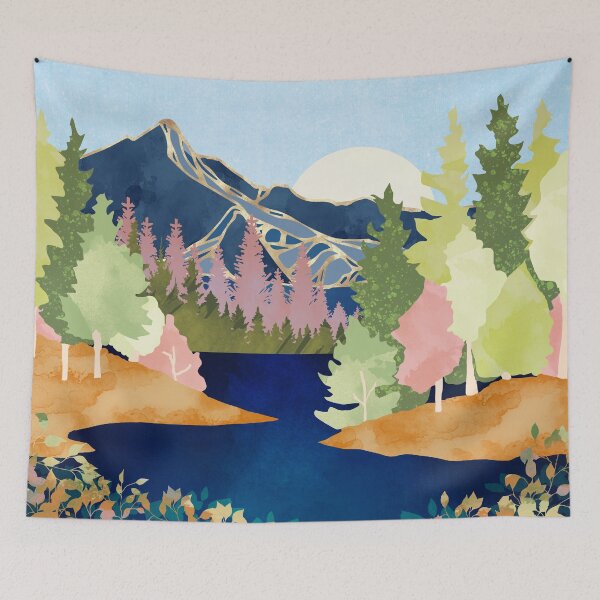 Item preview, Summer Forest Lake designed and sold by spacefrogdesign.