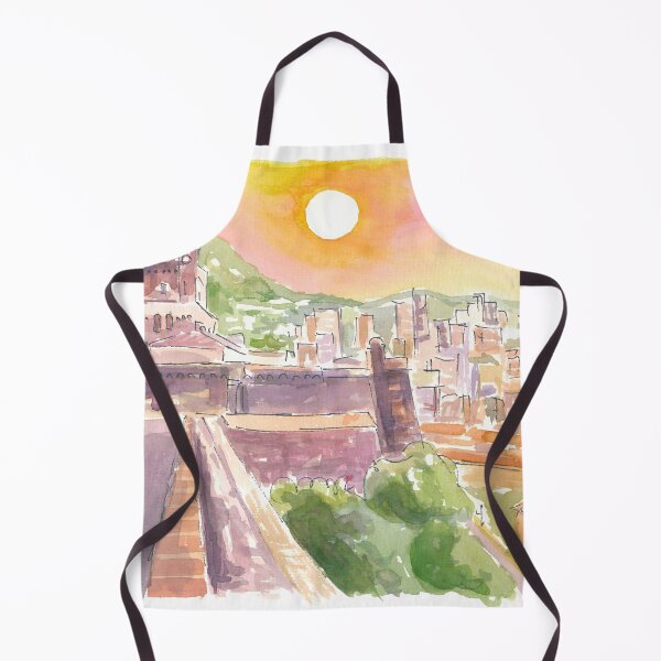Item preview, Monte Carlo View of City Monaco in Sunlight designed and sold by artshop77.