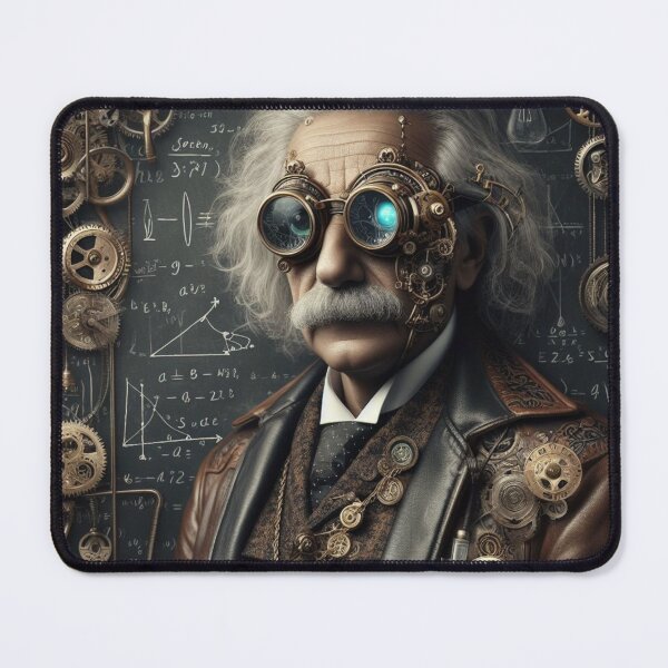 Item preview,  Albert Einstein Steampunk  designed and sold by sevenmountains.