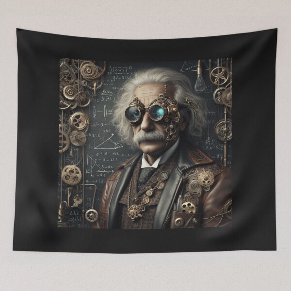 Artikelvorschau, Albert Einstein Steampunk entworfen und verkauft von sevenmountains.