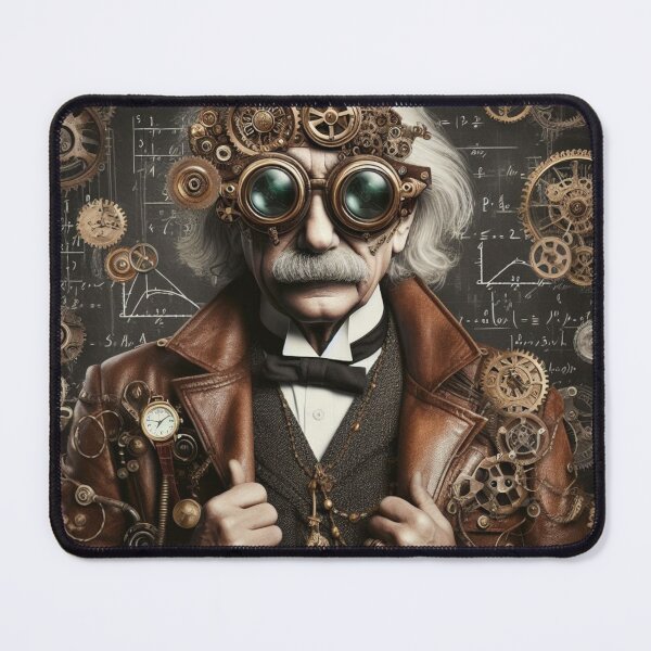Item preview,  Albert Einstein Steampunk  designed and sold by sevenmountains.