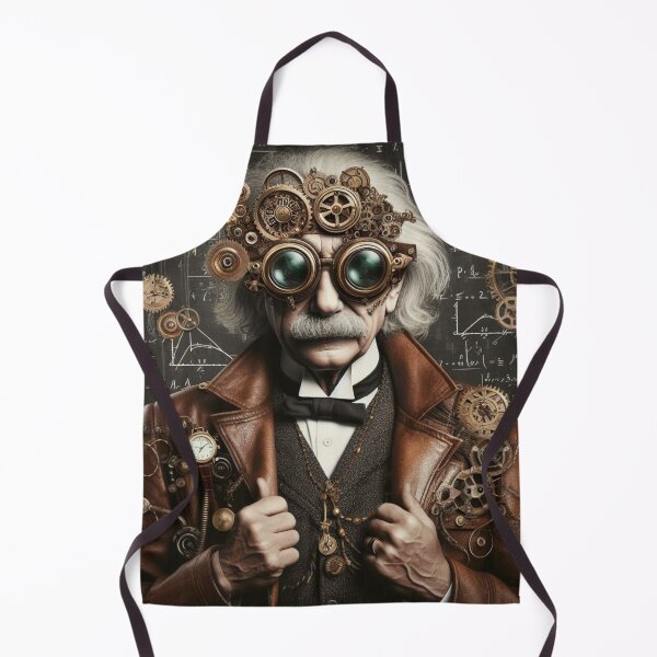 Item preview, Albert Einstein Steampunk designed and sold by sevenmountains.