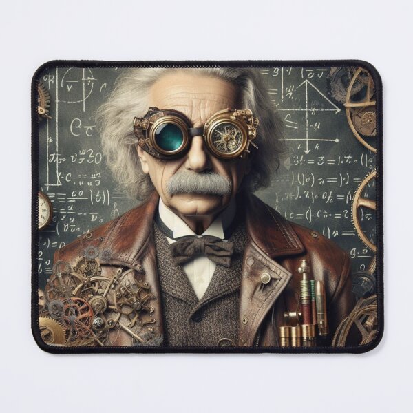 Item preview, Albert Einstein Steampunk  designed and sold by sevenmountains.