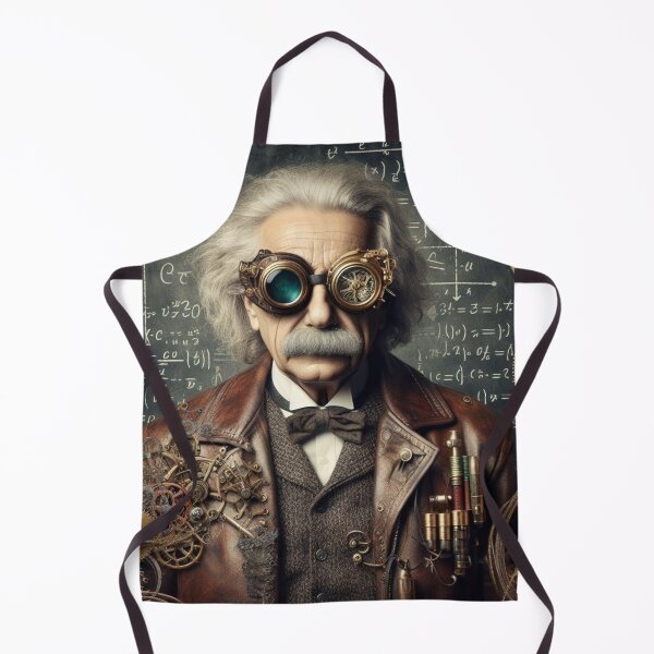 Item preview, Albert Einstein Steampunk designed and sold by sevenmountains.