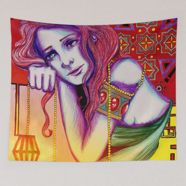 Item preview, The Lightbearer (With Background) designed and sold by vd-art.