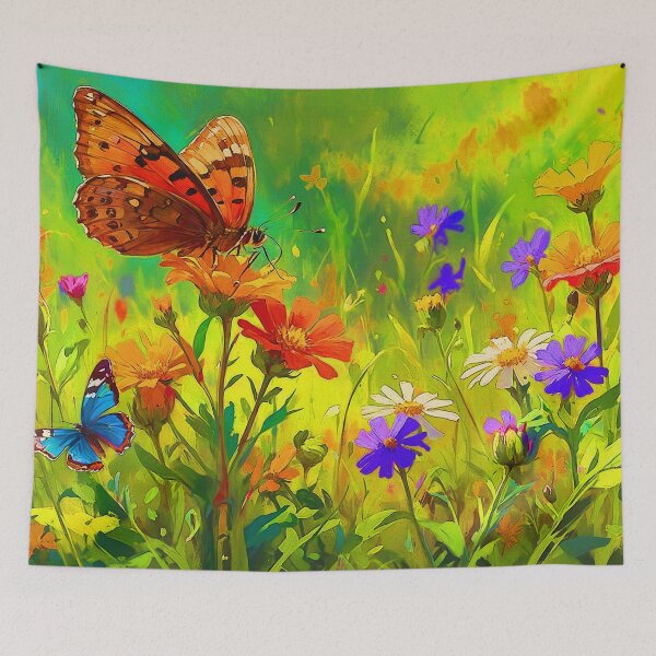 Item preview, Embrace Diversity - Butterfly and Wild Flowers designed and sold by NaturePrints.