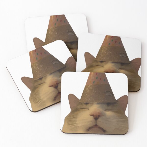 Item preview, Birthday Cat Meme designed and sold by IcePools.