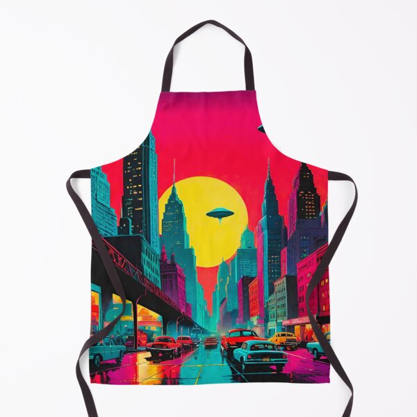Item preview, UFO Encounter: New York City Skyline designed and sold by GrizzlyCollective.