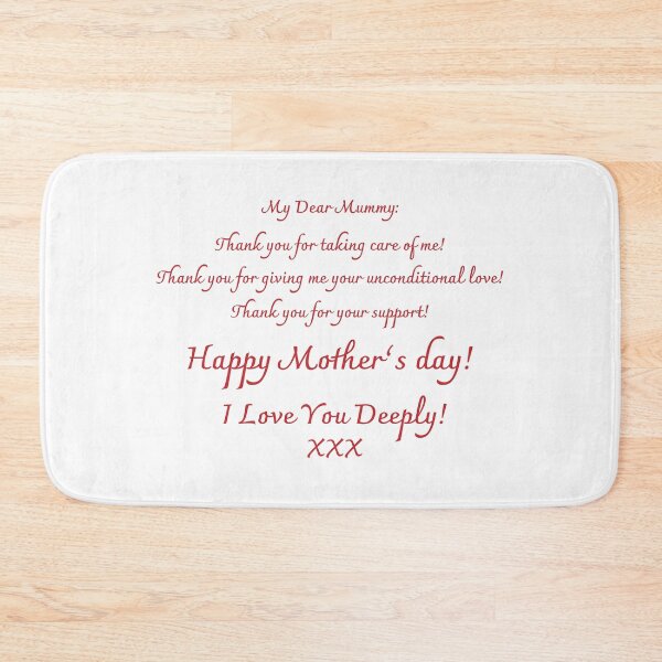 Item preview, Thank you Mummy, Happy Mother's day! designed and sold by Moyanana.
