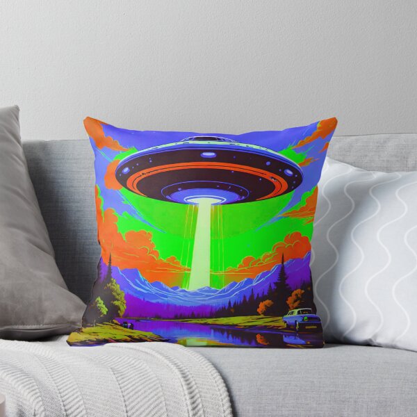 Item preview, Vibrant Extraterrestrial Encounter designed and sold by GrizzlyCollective.