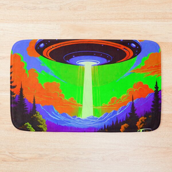 Item preview, Vibrant Extraterrestrial Encounter designed and sold by GrizzlyCollective.