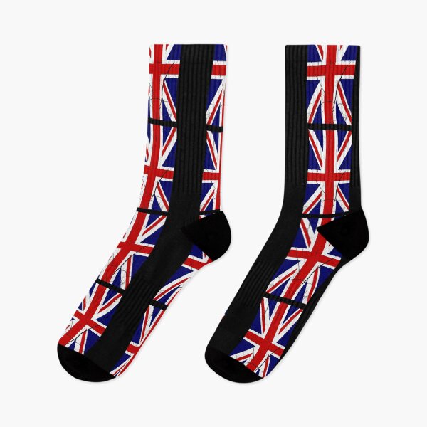 Item preview, Rustic White Red Blue Cross Wood UK Flag designed and sold by Blok45.