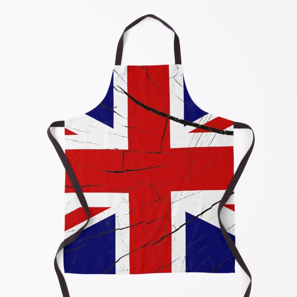 Item preview, Rustic White Red Blue Cross Wood UK Flag designed and sold by Blok45.