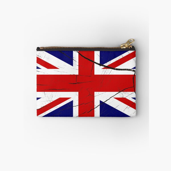 Item preview, Rustic White Red Blue Cross Wood UK Flag designed and sold by Blok45.
